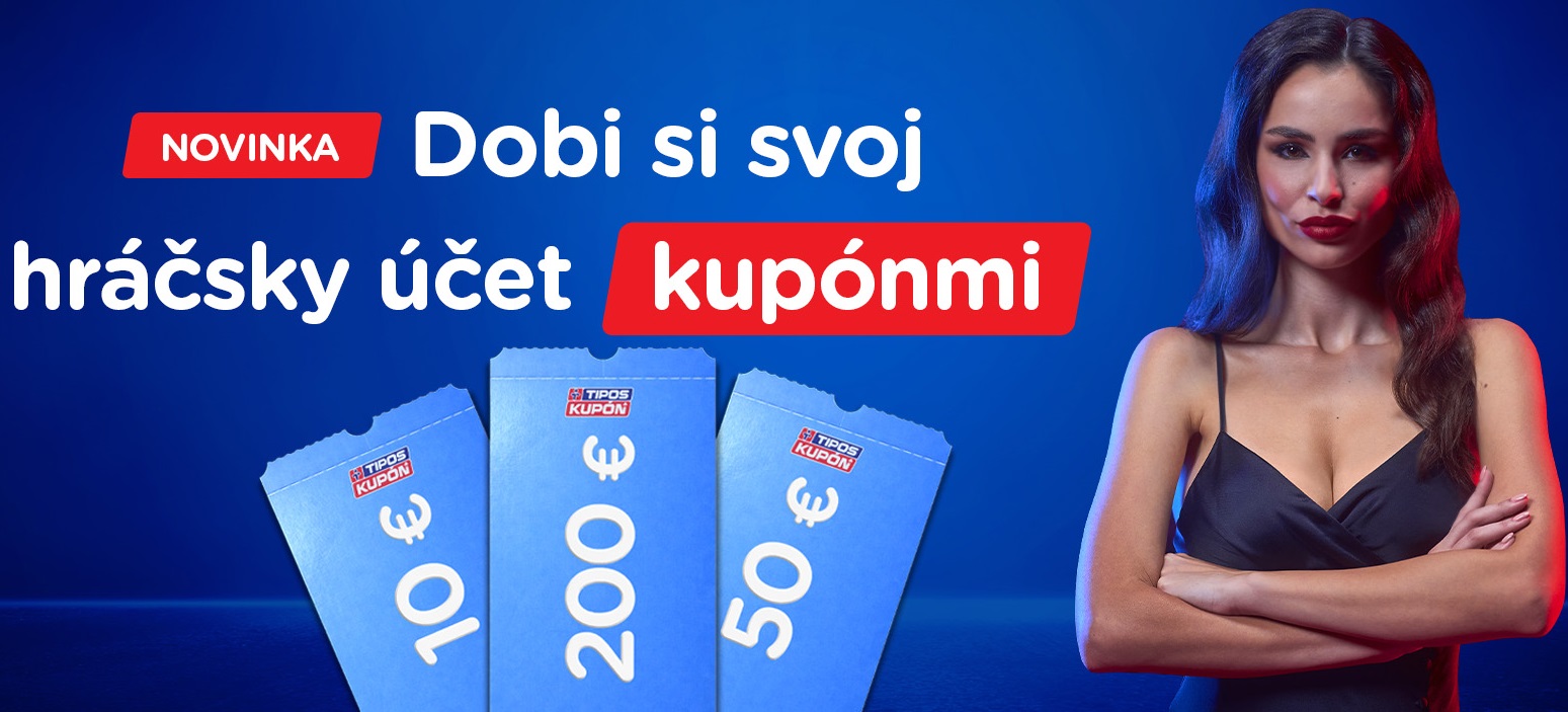 TIPOS kupón mení spôsob, ako si dobijete konto