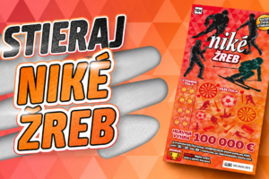 Každý žreb vyhráva. NIKÉ ŽREB ponúka hlavnú výhru 100 000 eur