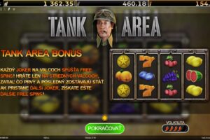Ovocné symboly, tanková atmosféra a Joker: Tank Area od Niké ponúka bonusovú hru až so 664 otočeniami